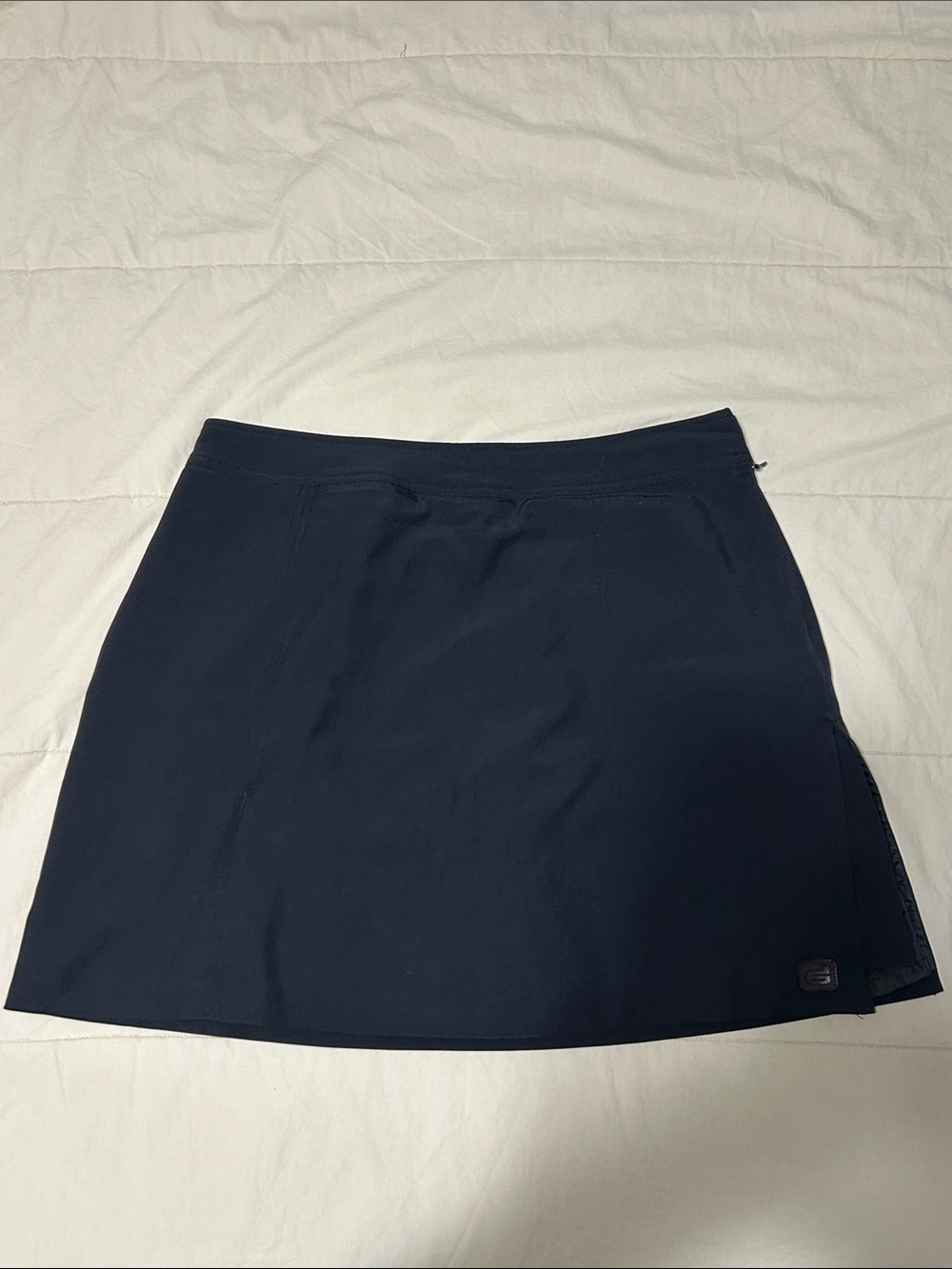 Sleek Black Women’s Active Mini Skirt